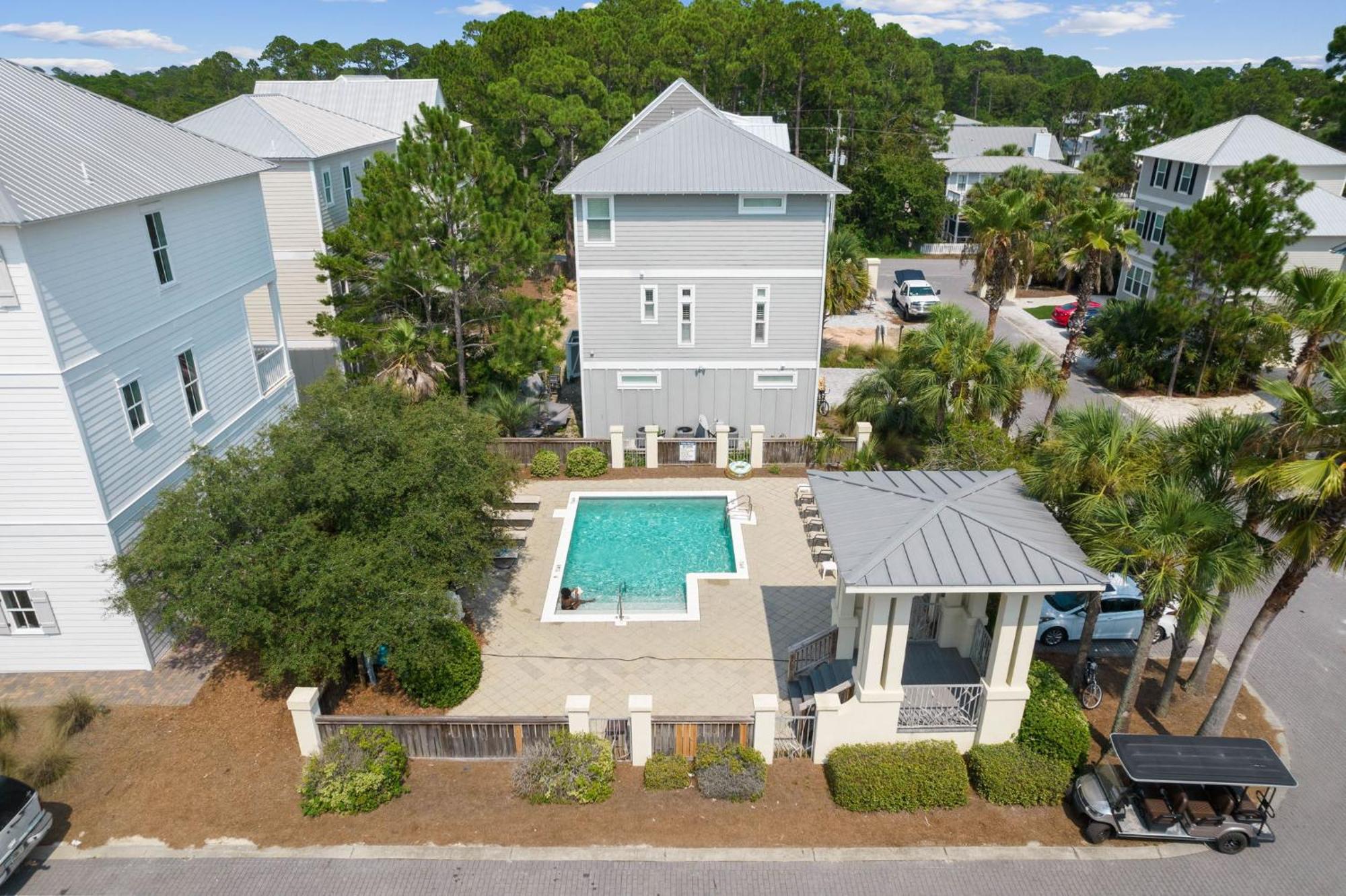 Shellabrate Good Times A Brand New Home For 2024 Only 3 Blocks To The Beach With Community Pool Santa Rosa Beach Exteriör bild